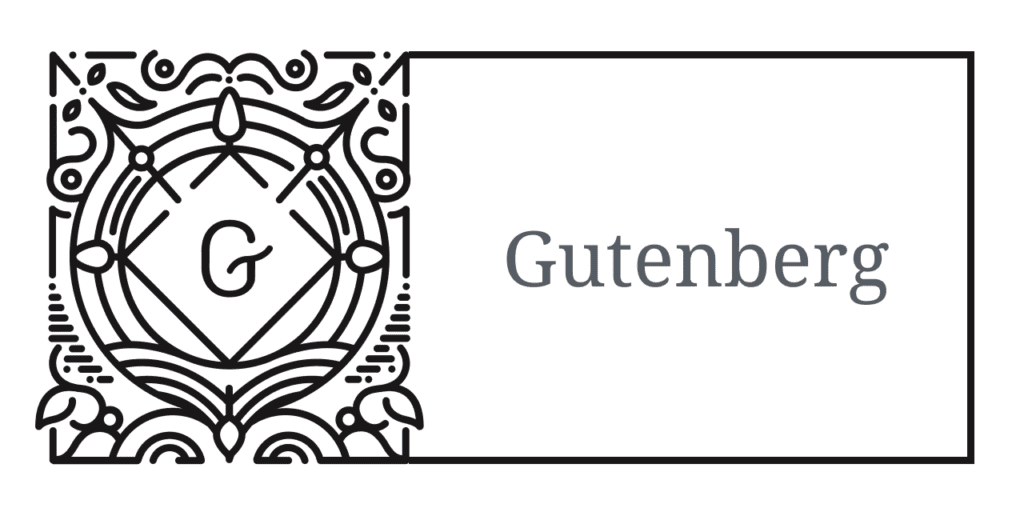 The WordPress Gutenberg logo